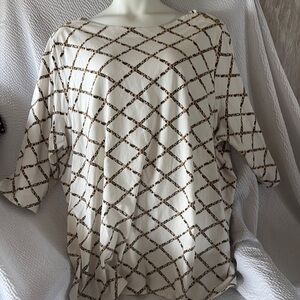 Chain Pattern Women's Top